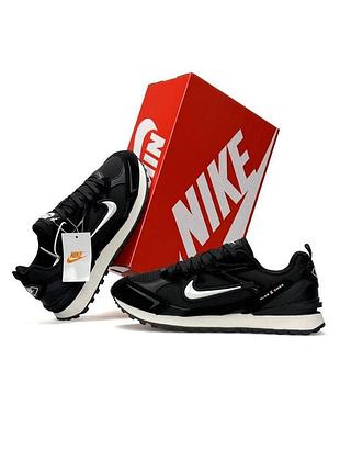 Nike waffle s black white 2