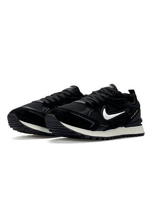 Nike waffle s black white