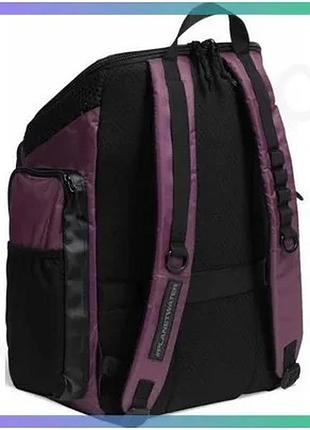 Рюкзак arena one go backpack 45l фіолетовий для плавання з відсіком для ноутбука та водонепроникними в sku_010231-200