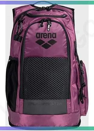 Рюкзак arena all set backpack 45l фіолетовий для плавання з відділенням для ноутбука та кишенею для пл sku_010234-200