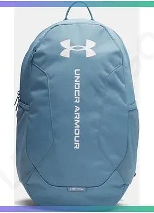 Рюкзак ua hustle lite backpack 26,5l синій для спорту унісекс водостійкий м'яке відділення для ноутбук sku_6000399-418