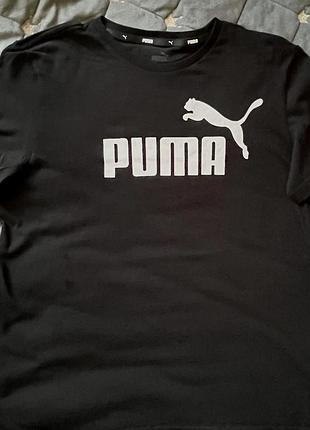 Продам класичну чорну спортивну футболку puma essentials
