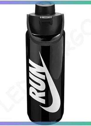 Пляшка nike tr renew recharge chug bottle 709 мл черная спортивная бутылка для воды унитекс sku_n.100.7637.044.24