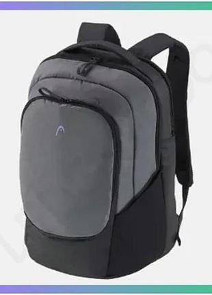 Рюкзак head pro x 30l черный и серый для тенниса с отделением для обуви и органайзером sku_260125