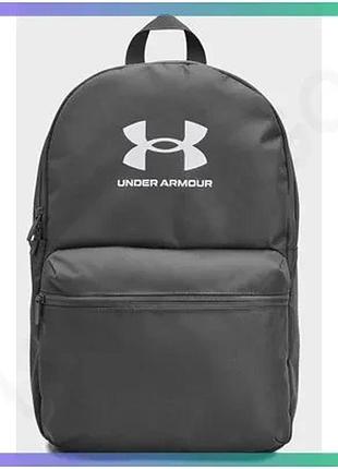 Рюкзак under armour loudon lite backpack 20l сірий спортивний рюкзак для універсального використання 3 sku_1380476-026