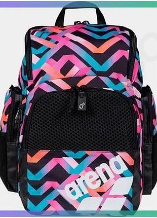 Рюкзак arena one go backpack ao 35l рожевий блакитний чорний для плавання і спорту унісекс 46х38х23 см sku_010230-102