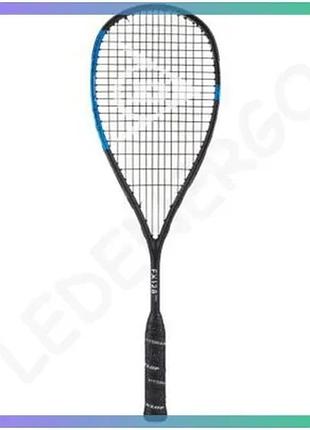 Ракетка для сквошу dunlop fx128 pro nh чорна графітова унісекс для дорослих баланс head heavy sku_10351952