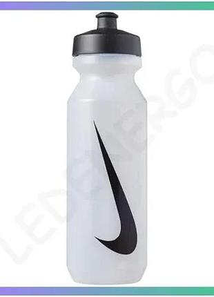 Пляшка для води nike big mouth bottle 2.0 946 мл прозора еко-пластик унісекс спортивна пляшка sku_n.000.0040.968.32