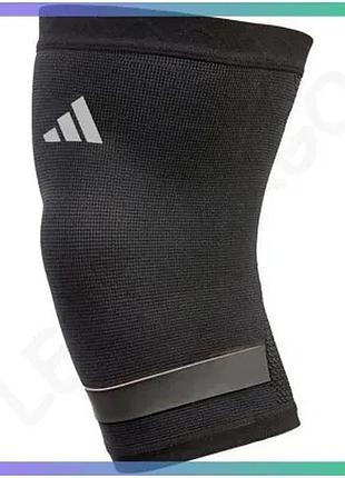 Фиксатор колена adidas performance knee support черный m поддержка для спортсменов укрепление сустава sku_adsu-13322-nl