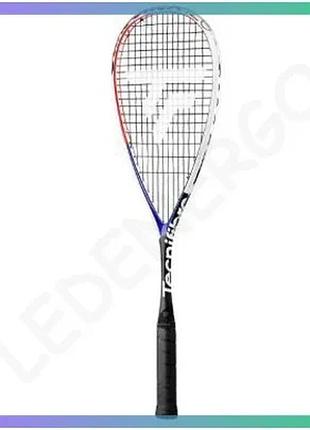 Ракетка для сквошу tecnifibre airshaft 125 графітова для дорослих унісекс без чохла для гри в сквош sku_12car12025as