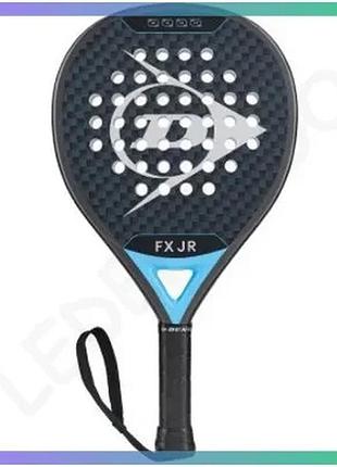 Ракетка для падел тенісу dunlop prt fx junior чорна унісекс для дітей падел 2026 sku_10370746
