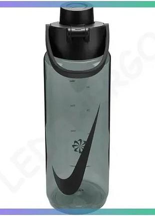 Пляшка nike tr renew recharge chug bottle 709 мл черная для спорта и фитнеса спортивная бутылка для во sku_n.100.7636.044.24