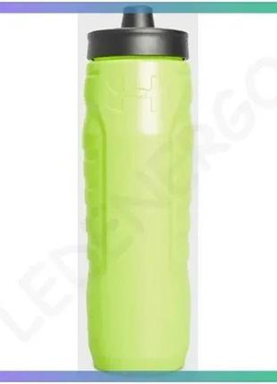 Пляшка under armour sideline squeeze 950 мл желтая спортивная бутылка для воды унитекс sku_ua70090-40011