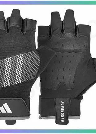 Рукавички для тренінгу adidas performance training gloves сірі уні s спортивні рукавички для тренувань sku_adgb-15011gr