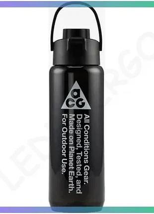Пляшка nike tr renew recharge chug bottle 709 мл черная спортивная бутылка для воды sku_n.100.9669.093.24