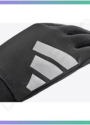 Рукавички для тренінгу adidas outdoor training gloves сірі l унісекс для активного відпочинку на свіжо sku_adgb-15073