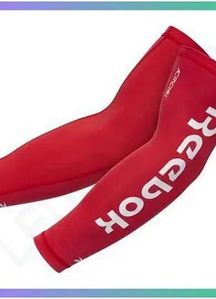 Нарукавники reebok activchill arm sleeves красные m для тренировок и фитнеса компрессионные sku_rasl-13024rd