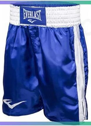 Боксерские шорты everlast 23 дюйма синий для тренировок и боев унисекс l sku_p00000935-bl-wh-l