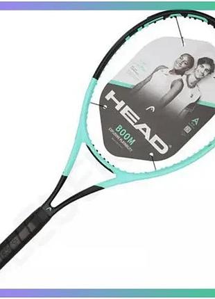 Теннисная ракетка head boom mp 2024 mint/black gr2 295 г для игры на корте универсальная ракетка sku_230114