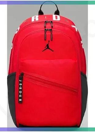 Рюкзак nike jam air patrol backpack 27l красный для мужчин 48x30x16 см спортивный рюкзак sku_ma0924-r78