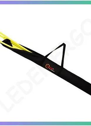 Сумка для жердин meta slalom pole bag чорна для слалому універсальна для транспортування палиць sku_1200005100