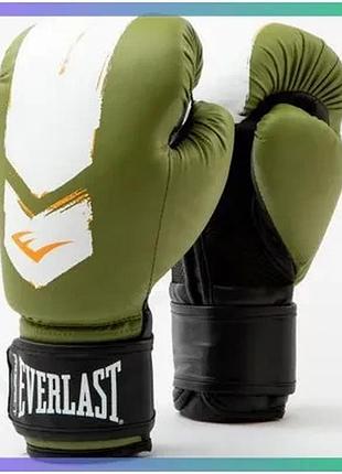 Боксерські рукавиці everlast prospect 2 6 унцій зелений білий унісекс для тренувань та фітнесу sku_p00002975