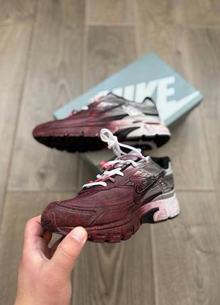 Стильні кросівки nike initiator custom red silver