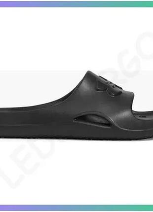 Шльопанці under armour m locker v sl чорні чоловічі 8 us для роздягальні та басейну з дренажем sku_3028094-001