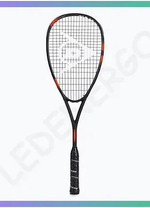 Ракетка для сквошу dunlop apex supreme чорна унісекс 125 грамів для контролю м'яча та маневреності sku_773404us