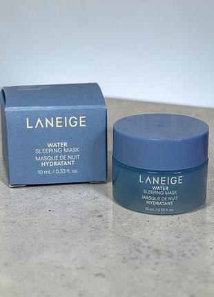 Екстра зволожуюча нічна маска laneige water sleeping mask  10 мл