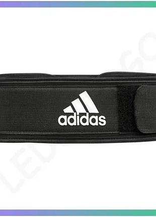 Пояс для тяжелой атлетики adidas essential weightlifting belt черный унисекс xs 62-75 см поддержка спи sku_adgb-12252