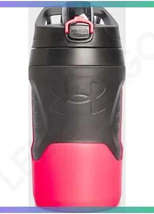 Пляшка under armour playmaker jug 950 мл черная розовая для холодных напитков с ручкой и герметичной к sku_ua70890-cer