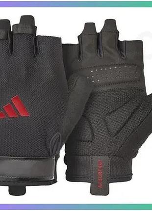 Рукавички для тренінгу adidas essential training gloves чорні червоні l для чоловіків з захистом рук т sku_adgb-15003rd