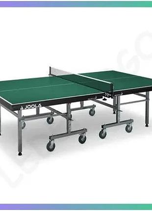 Професійний тенісний стіл joola world cup 25 ittf зелений для клубів і домашнього використання 25 мм sku_63754
