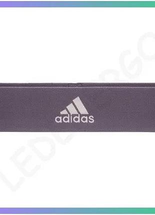 Еспандер-петля adidas resistance band medium фиолетовый для фитнеса и реабилитации 70х7,6х0,5 sku_adtb-10704pl