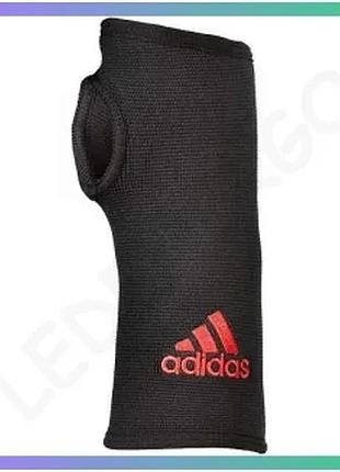 Фиксатор запястья adidas wrist support черный xl поддержка для запястья для фитнеса и бега sku_adsu-12444rd