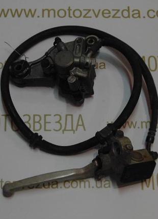 Передние гидравлические тормоза в сборе honda lead af20/hf05
