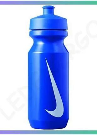 Пляшка для воды nike big mouth bottle 2.0 650 мл синий спортивная бутылка для питья sku_n.000.0042.408.22