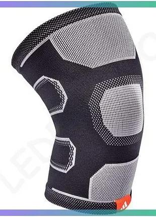Фіксатор коліна adidas knee support чорний уні m для бігу та фітнесу підтримка суглобів унісекс sku_adsu-12522bk-nl