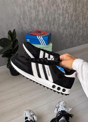 Adidas la trainer black 4