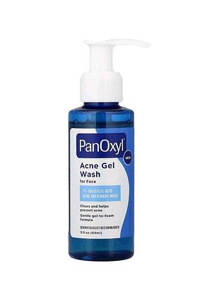 Гель для вмивання від акне panoxyl acne foaming 89 мл