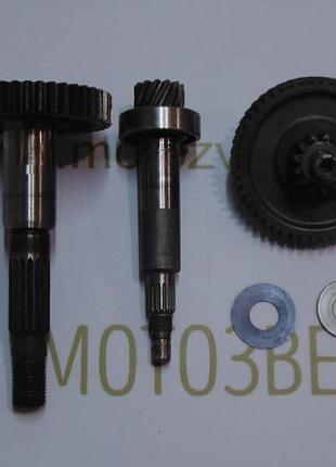 Редуктор в сборе + крышка yamaha 3kj/5bm japan