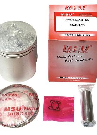 Поршень 0.25 suzuki ad-100 100cc msu
