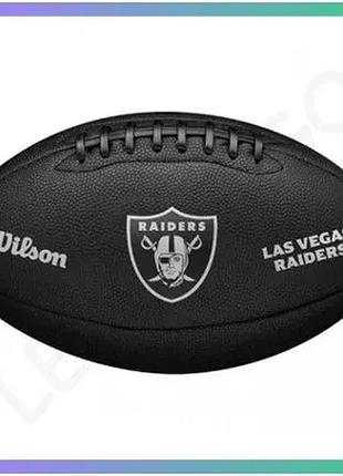 М'яч для американського футболу wilson nfl team metallic premiere чорний композитна шкіра унісекс для sku_wf4015817xbof