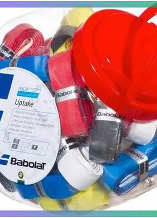 Ручка babolat uptake різнокольорова тенісна для гри з поліуретану та нейлону унісекс 1 шт sku_671000-134