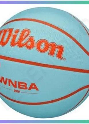 Баскетбольный мяч wilson wnba drv bskt teor размер 6 для тренировок и игр унисекс sku_wtb4809xb06