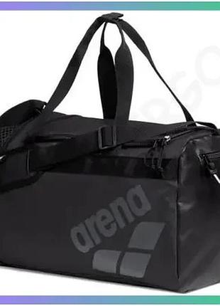 Спортивна сумка arena all set duffle 40l чорна для плавання та тренувань 50х28х28 см sku_010237-100