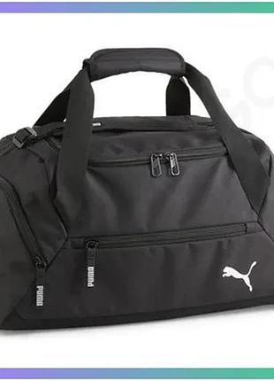 Сумка puma teamgoal teambag 28l чорна для спорту з плечовим ремінцем 45х24х27 см унісекс sku_090232-01