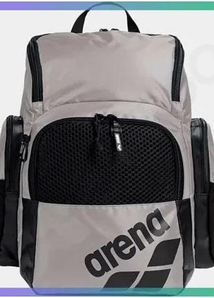 Рюкзак arena one go backpack 35l світло-сірий з відділенням для ноутбука для плавання та спорту sku_010229-800