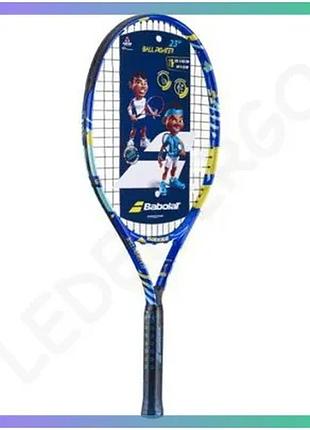 Ракетка babolat ballfighter 23 2023 для детей вес 200 граммов длина 584 мм чехол в комплекте теннисная sku_140481-100
